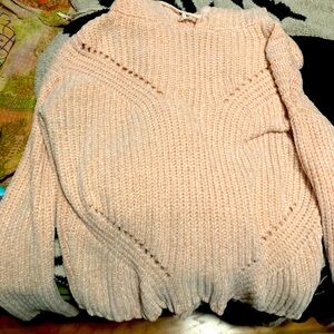 Pink Knit Sweater